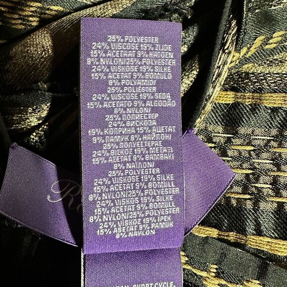 Ralph Lauren, 2016 Runway Collection Filipa Fringe Trim Top - Picture 16 of 17